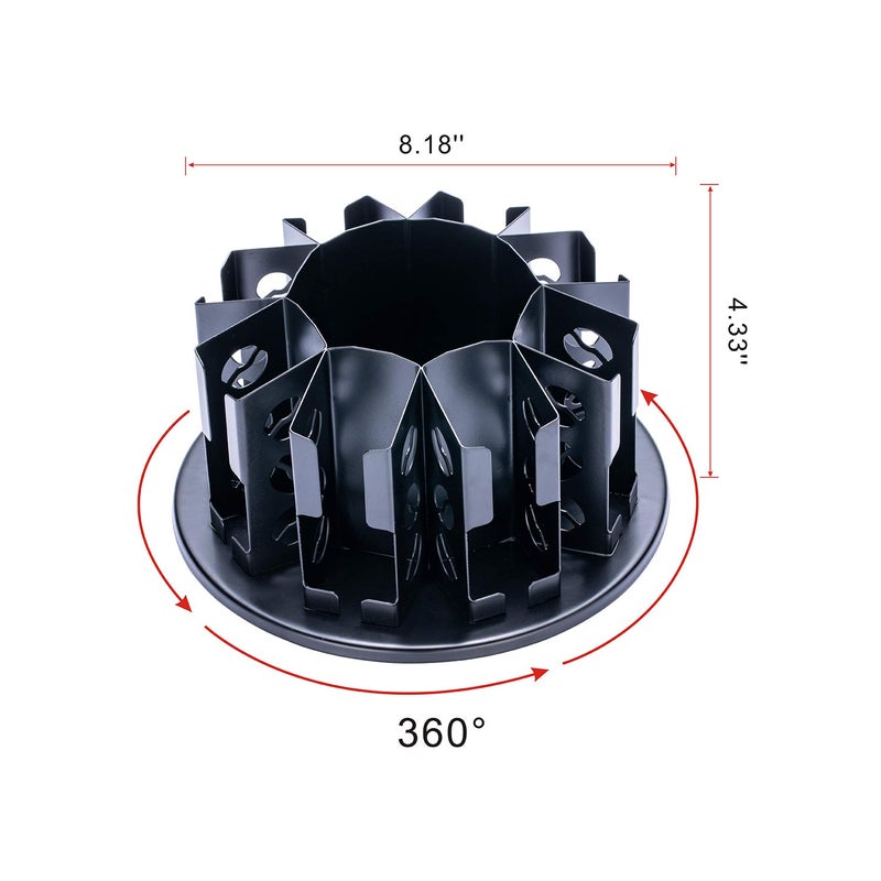 FlagShip Nespresso Pod Holders Storage Carousel Coffee Nespresso Original Line Capsules Holder Coffee Capsules Holder Organizer Stand Small 80 Pods Originalline - Image 4